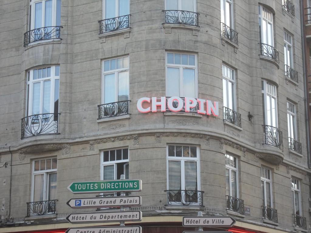 Hotel Chopin Lille Eksteriør bilde